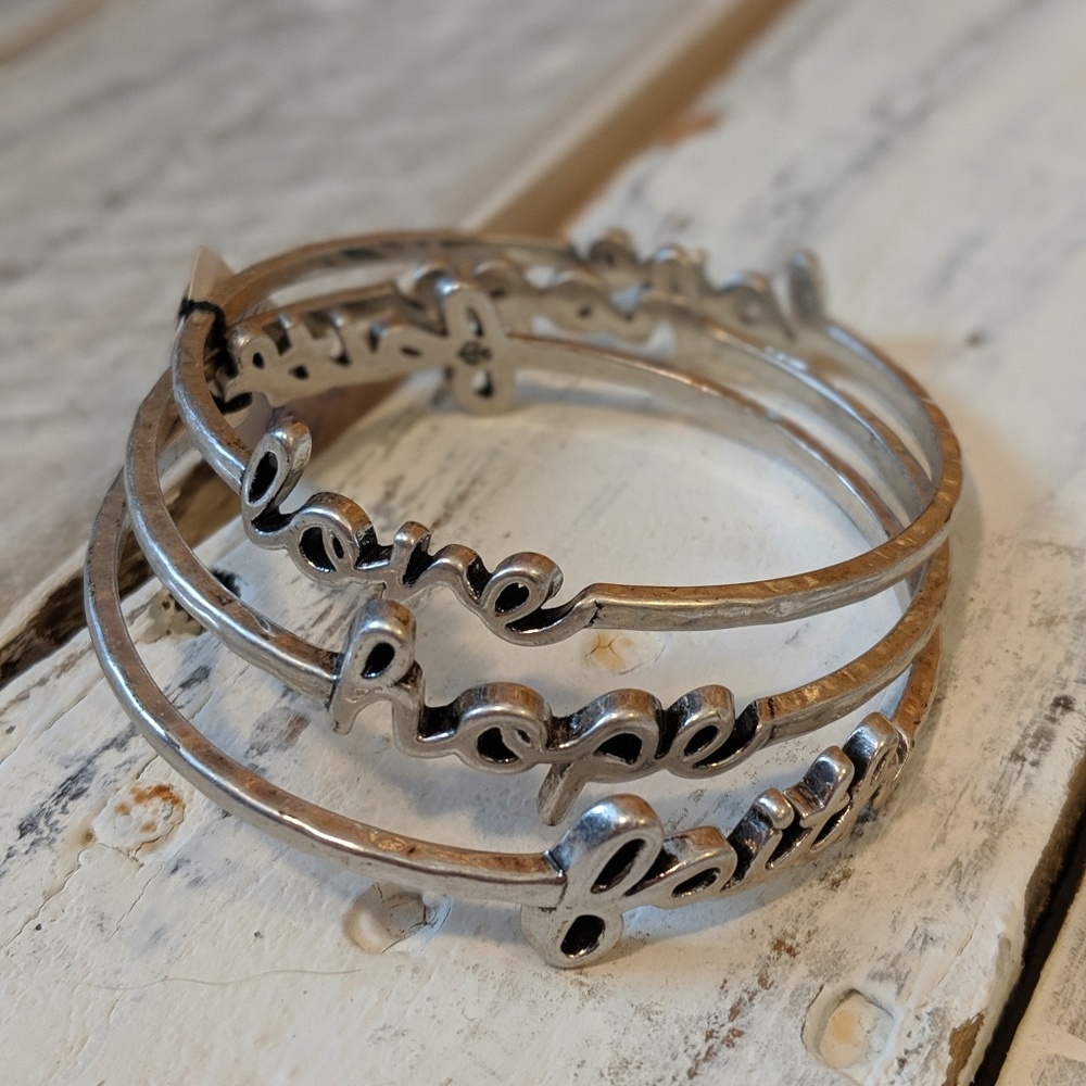 Premier Designs Word Play 3 bracelet set